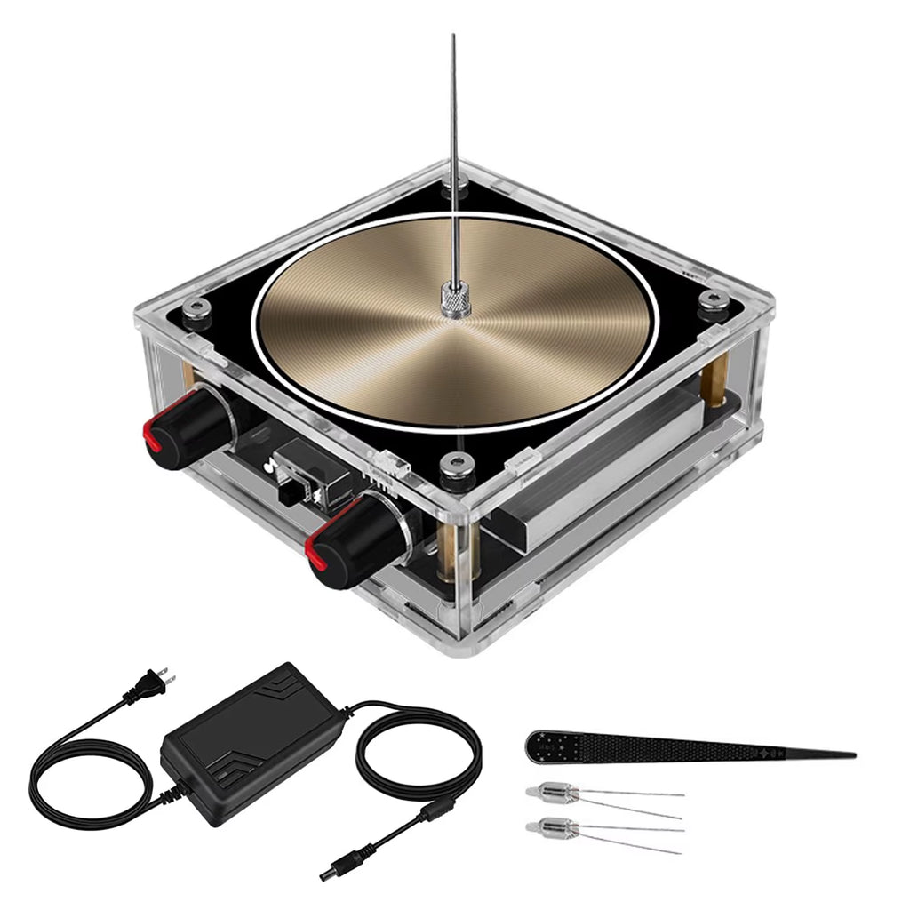 Bluetooth-Compatible Tesla Coil Speaker with Electric Arc Generator - Interactive Science Experiment Kit