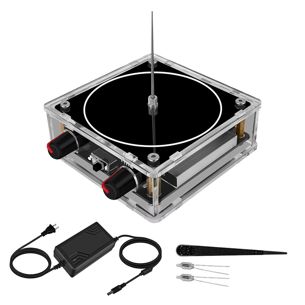 Bluetooth-Compatible Tesla Coil Speaker with Electric Arc Generator - Interactive Science Experiment Kit